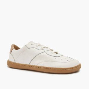 NWT Origo The Retro Sneaker in Natural Leather (White) Women's 9